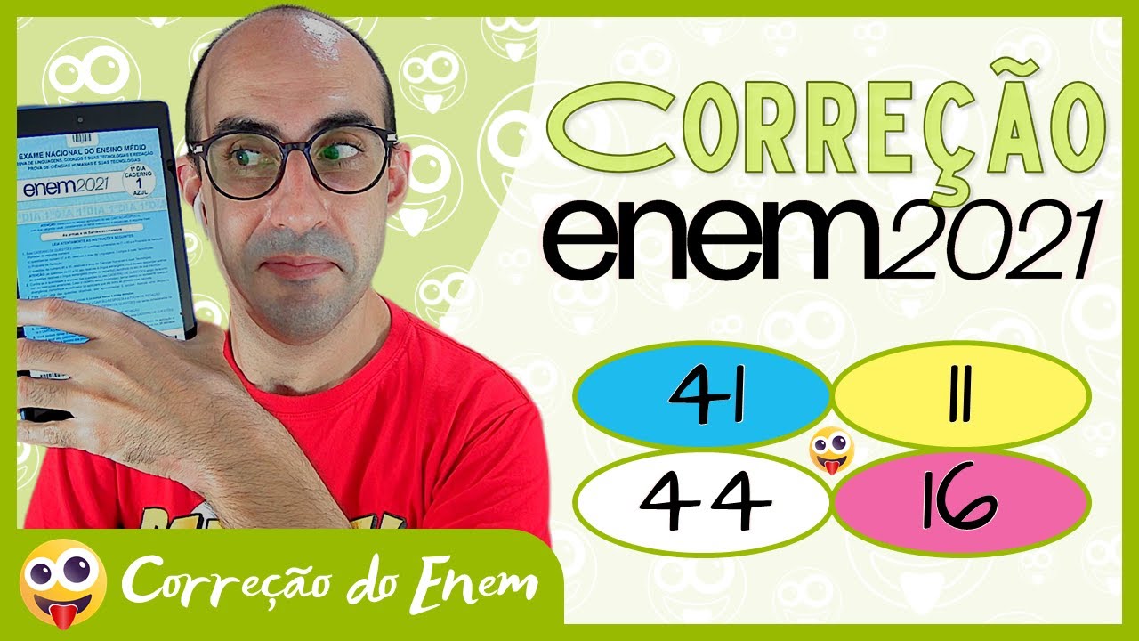 [CORREÇÃO DO ENEM] Questão 41 - Enem 2021 - Prova azul ▷ O pavão vermelho