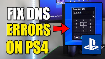 How to Fix DNS Errors on PS4 & Add New DNS (Best Method)