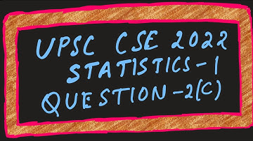 Unbiased Estimator Using Order Statistics | UPSC CSE Mains 2022 Statistics-1 2(c) Sol | RitwikMath