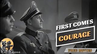 First Comes Courage: 1943 American War Film, Merle Oberon, Brian Aherne, Carl Esmond