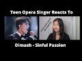 Teen Opera Singer Reacts To Dimash - Sinful Passion