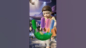 squid Game AI Korean Ice cream ASMR #squidgame #squidgame2 #ai #asmr