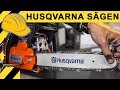 Kettensägenschein - wir holen unsere Kettensägen bei Husqvarna | 550 XP, 135, 536 XP