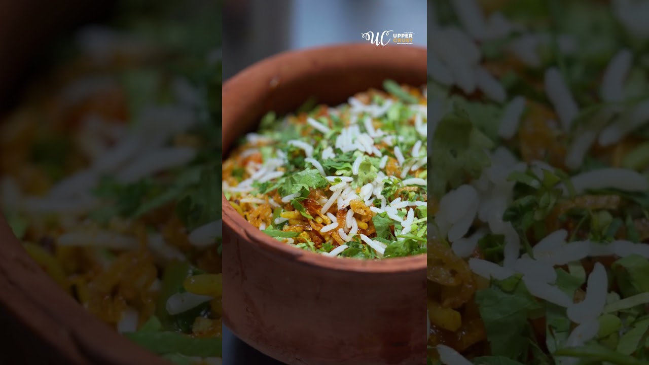 Matka Biryani at Upper Crust