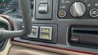 2000 Cadillac Escalade 4 Wheel Drive Switch Operation Video