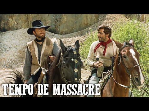 Tempo de Massacre | Filme Faroeste Português | Velho Oeste | Vaqueiros | Filme dublado
