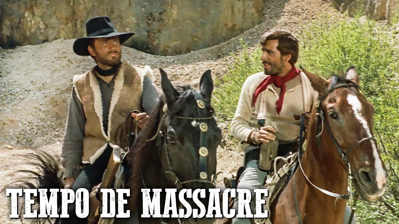 Tempo de Massacre | Filme Faroeste Português | Velho Oeste | Vaqueiros | Filme dublado