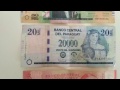 Экзотическая Южная Америка. Командировка в Парагвай. Money of Paraguay