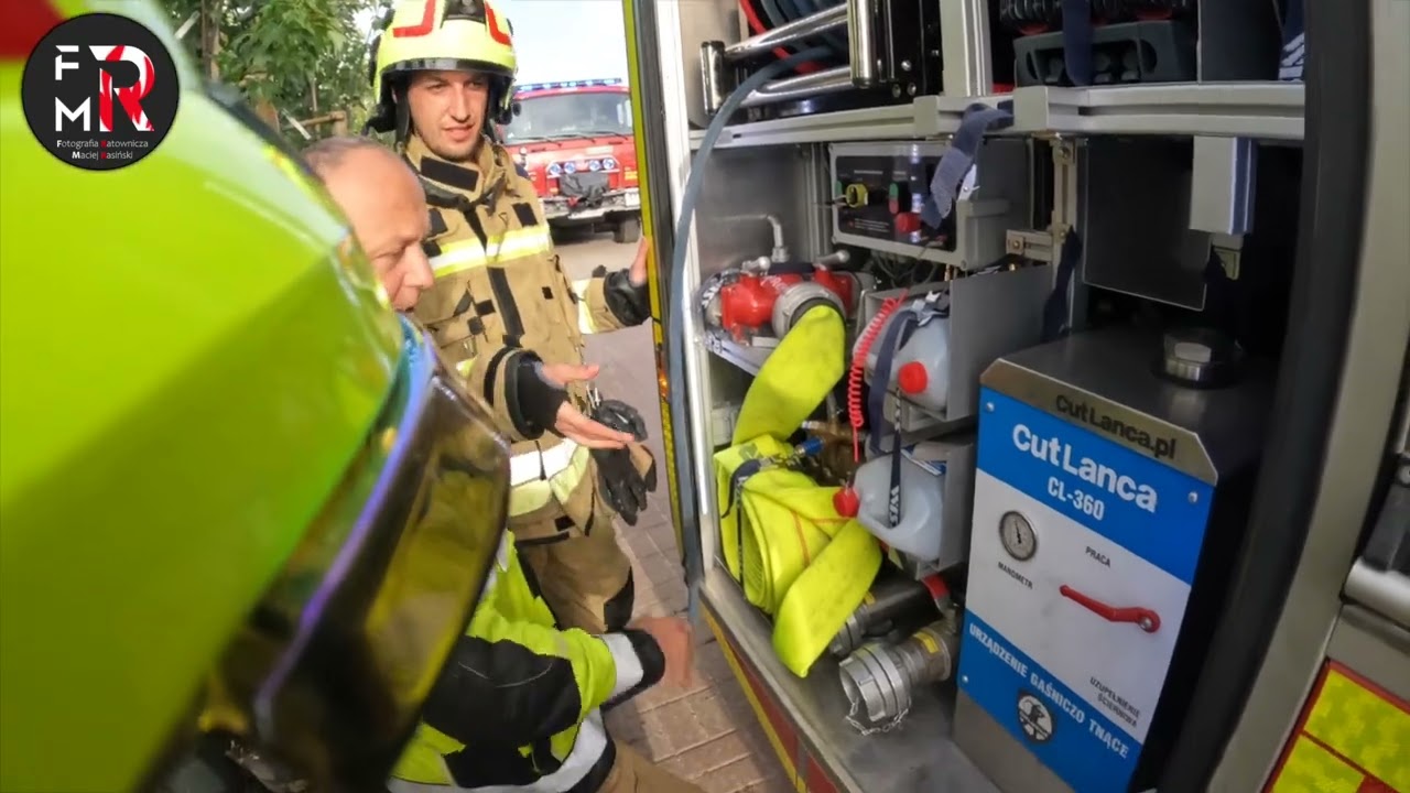 Zgłoszenie o pożarze paneli fotowoltaicznych