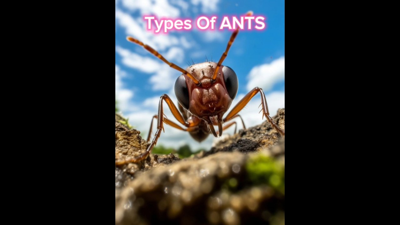 TYPES OF ANTS 