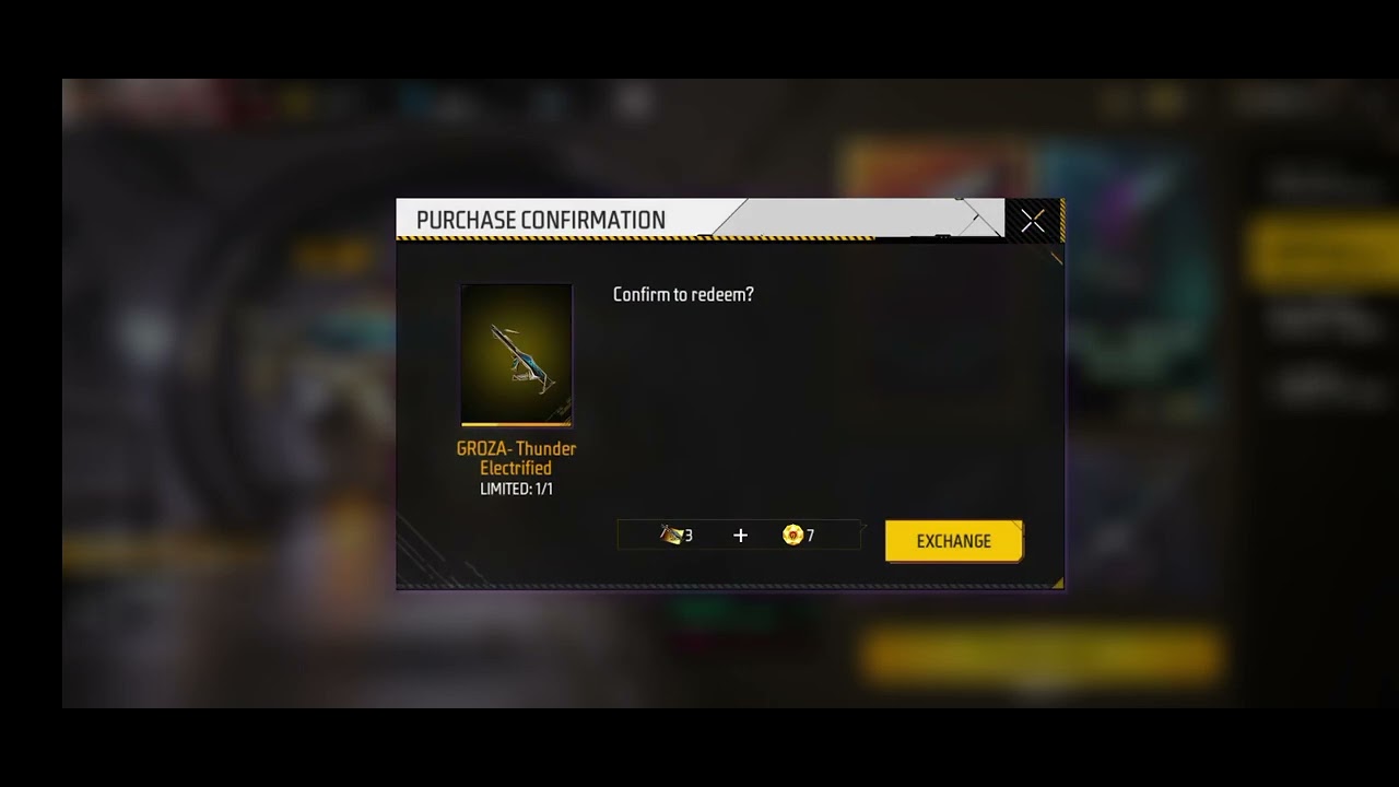 Groza Thunder Electrified Purchased