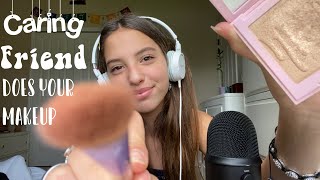 ASMR Doing your makeup roleplay 💖