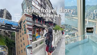 chongqing vlog🏮: liziba station, hongyadong, dongshuimen bridge | 重庆 🇨🇳