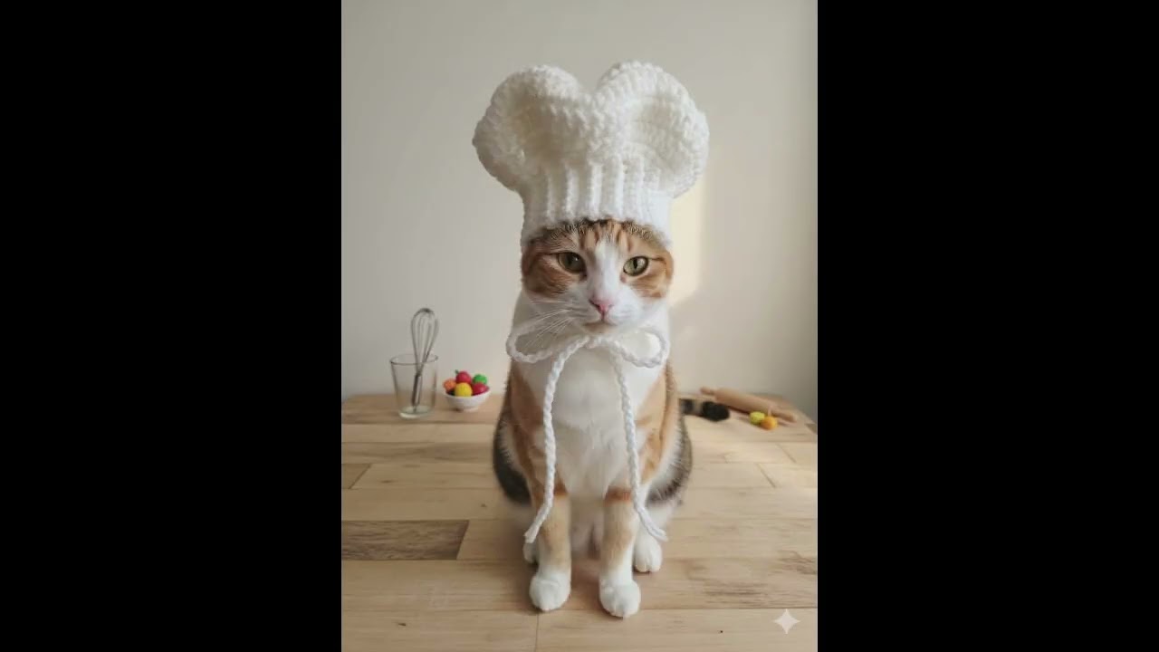 Pet Chef Hat