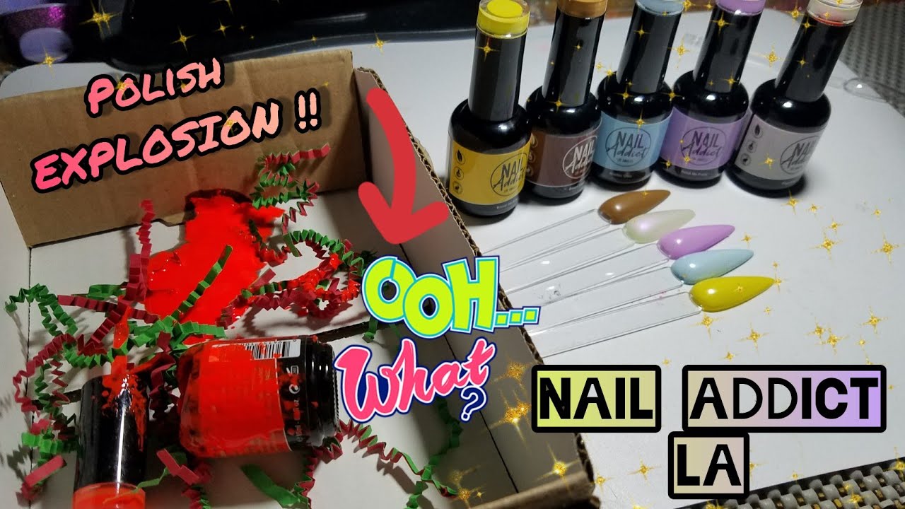 Nail Addict LA Collaboration||VEGAN||SWATCHES||Polish EXPLOSION!!!!