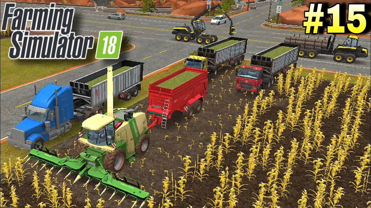 Fazendo Silagem de Milho com a KRONE BiG X 1100 - FS 18
