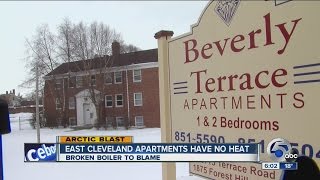 Residents at East Cleveland apartment complex cope with no heat, frozen pipes