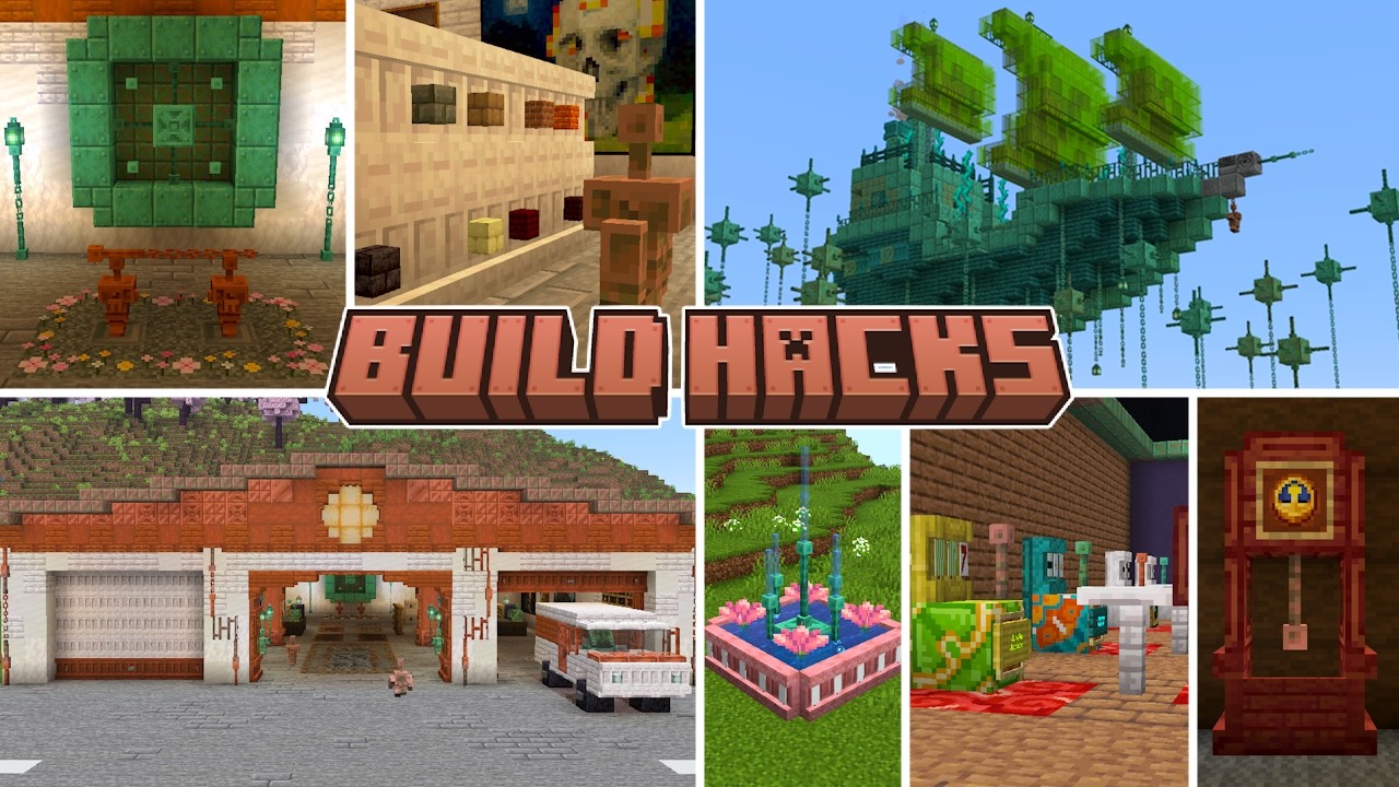 Minecraft Copperlab Build 1.21.9 Copper Age Build Hacks and Ideas! - YouTube