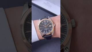 TISSOT GENTLEMAN SILICIUM SOLID 18K GOLD BEZEL | 033.773.8855 #donghochinhhang #tissot