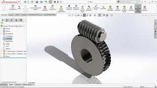 Tutorial Solidworks Worm Gear Mechanisms