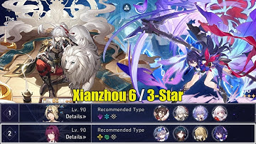 Harder than MOC 10? Clara Carrying? E0S0 Jingyuan & E0S1 Seele - Xianzhou Stage 6 - Star Rail