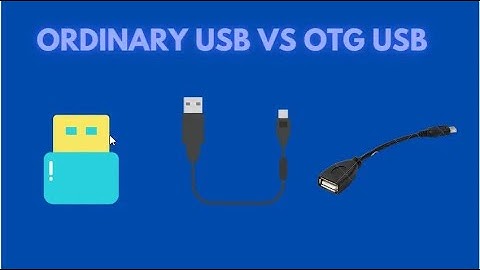 USB vs OTG