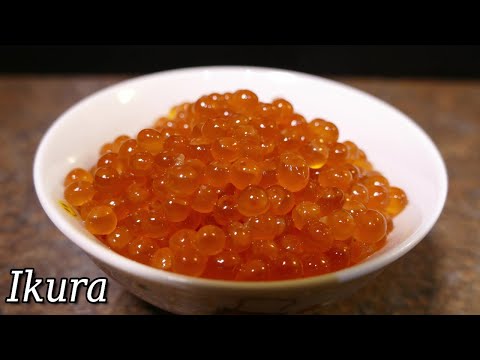 Tasty Salmon Roe 【Ikura】 Japanese Recipe by Sushi Chef / How to Make Chum Salmon Caviar