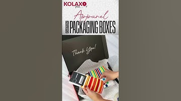 Custom Apparel Packaging Boxes🎁💯🌟#shorts #packaging #asmr #smallbusiness #adş #trending #viral #ad