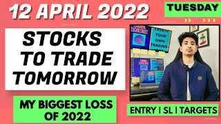 Nifty Prediction and Bank Nifty Analysis for Tuesday | 12 April 2022 | Bank NIFTY Tomorrow