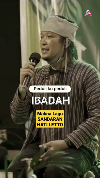 ternyata ini makna  'SANDARAN HATI' letto noe | sc: AMJAD TV #maiyah #caknun #romanticsong #ygy #nu