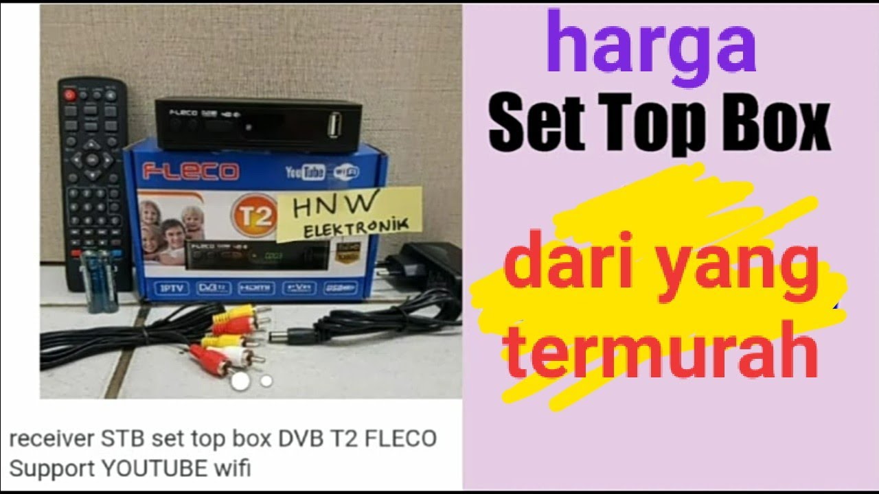 harga stb tv digital YouTube
