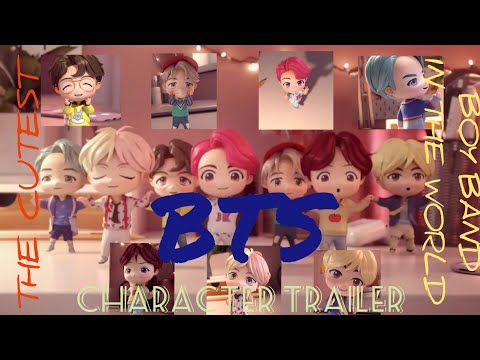 The Cutest Boy Band In The World | Bts Cute Characters | Bts Character Trailer | Ekim World