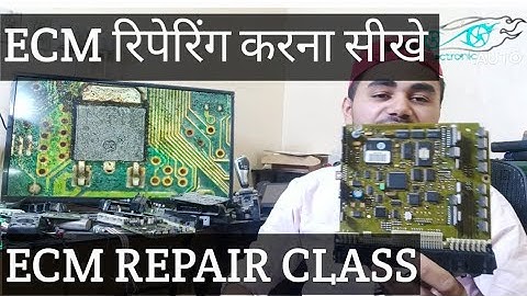 ECM TRAINING CLASS #9 MOSFET WORKING &TESTING IN ECM