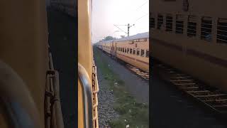 Dindigul intercity express meets guruvayoor express #shotonrealme #traintravel
