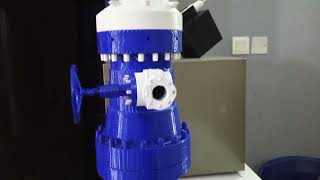 3D printed Wellhead/Christmas tree model for oil and gas industry