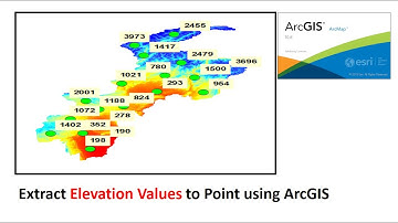 How to Extract Raster Values to Point in ArcGIS