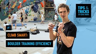 Climb Smart: Boulder Training Efficiency ⚡ | Tips & Tricks by Adam Ondra