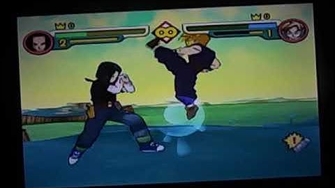 Dragon Ball Z Budokai 2(Gamecube)-Android 17 vs Teen Gohan