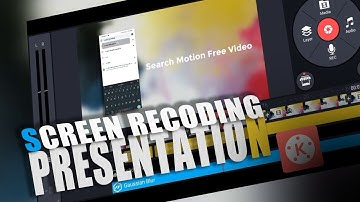 Screen Recording Presentation Like a Pro | Kinemaster Video Editing tutorial