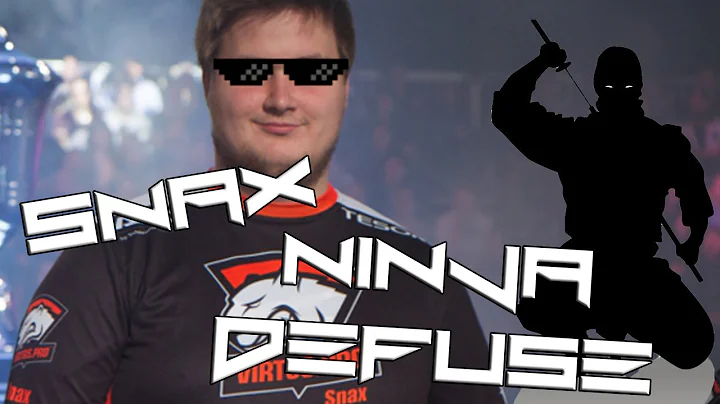 SNAX Ninja defuse VS FAZE on IEM Katowice 2016