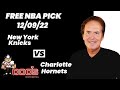 NBA Picks - Knicks vs Hornets Prediction, 12/9/2022 Best Bets, Odds & Betting Tips | Docs Sports