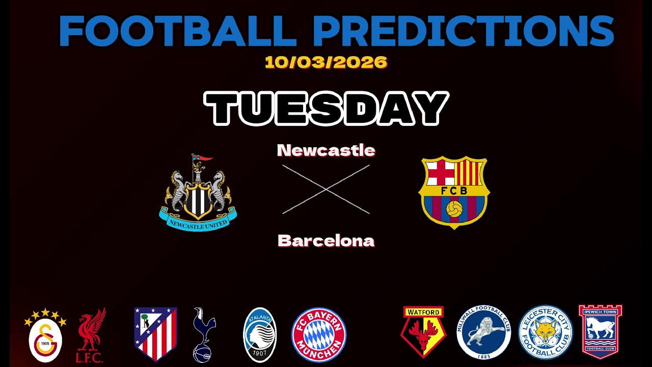Football Predictions Today | Top Matches Tuesday 10/03/26 | EFL Championship