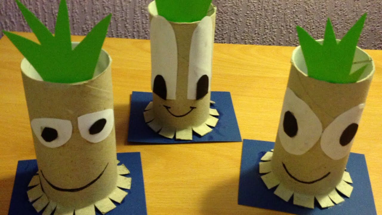 Make Funny Faces From Toilet Paper Roll DIY Crafts Guidecentral YouTube