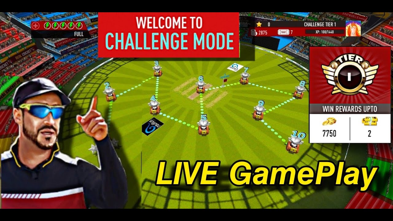 Real Cricket 20 Challenge Mode Gameplay Real Cricket 20 Live