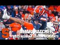 Umari Hatcher 2023 Regular Season Highlights | Syracuse WR