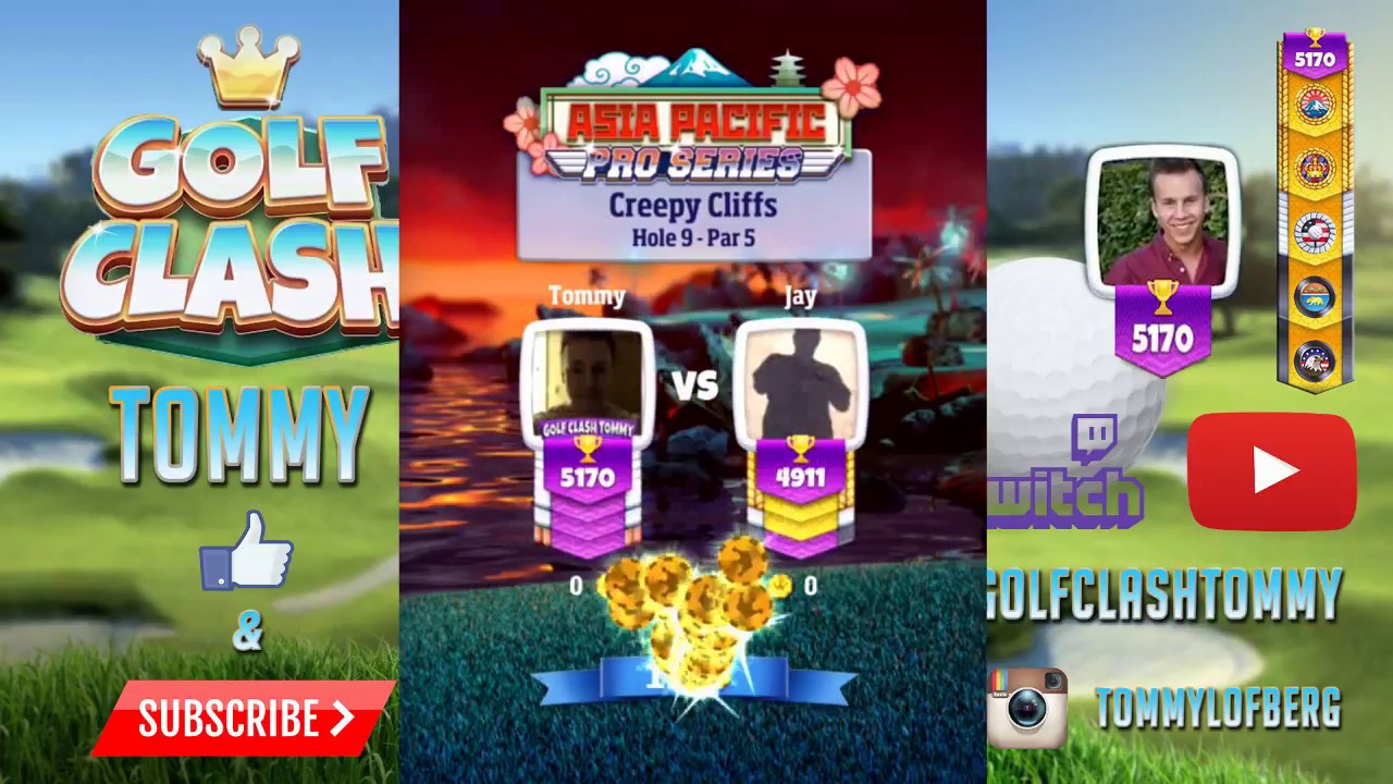 Golf Clash tips, Hole 9 - Par 5, Creepy Cliffs tournament - Pro/Expert, GUIDE/TUTORIA5 tutorialspoint