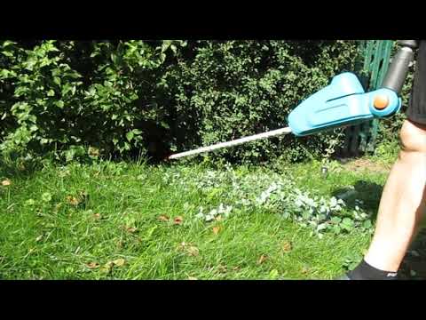 erster Test: Teleskop-Heckenschere Gardena THS 18/42