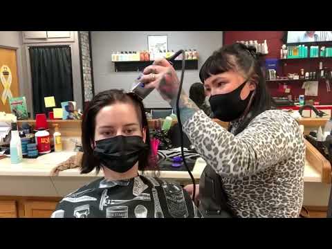 Military Routine: Female Recruit Bailey Gets Her Section Crew Cut! 💈