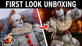 Hot Toys Pennywise IT Chapter 2 Figure Unboxing | Sideshow First Look