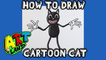 How to Draw CARTOON CAT!!!